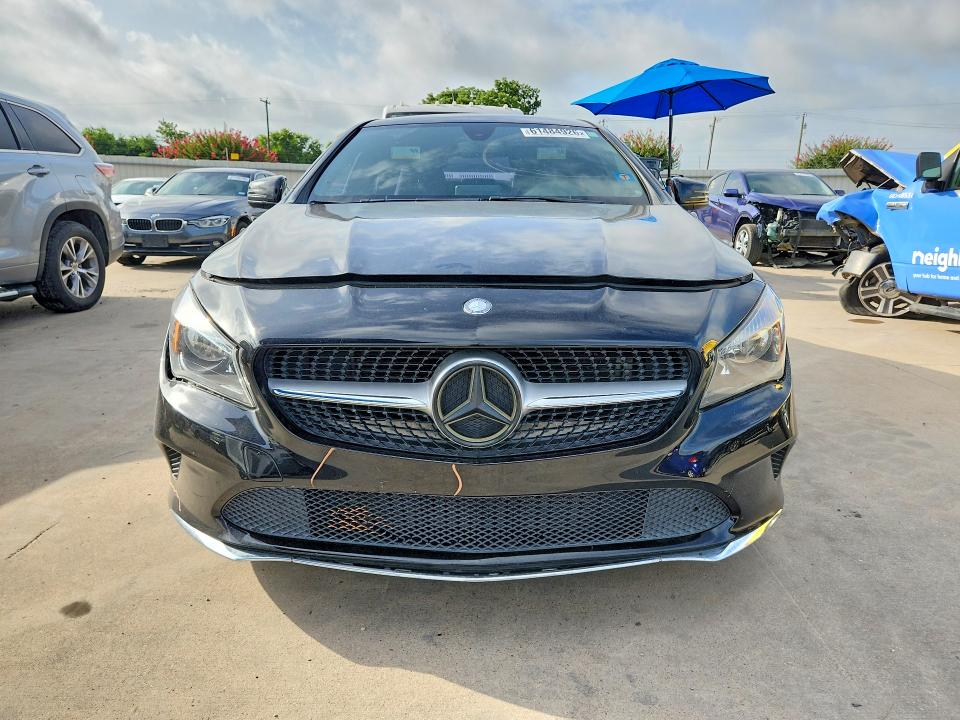 2017 Mercedes-benz Cla-klasse VIN WDDSJ4EB8HN421122 COPART salvage auction — FRONT END, TX - SALVAGE VEHICLE TITLE (P), sold $2,200 on 2026-08-13 (photo 5)