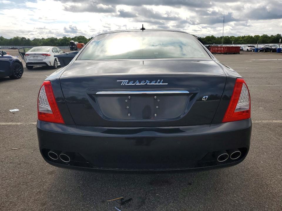 2010 Maserati Quattroporte VIN ZAM39JKA0A0050697 COPART salvage auction — SIDE, NY - MV-907A SALVAGE CERTIFICATE, sold $4,300 on 2026-08-07 (photo 6)