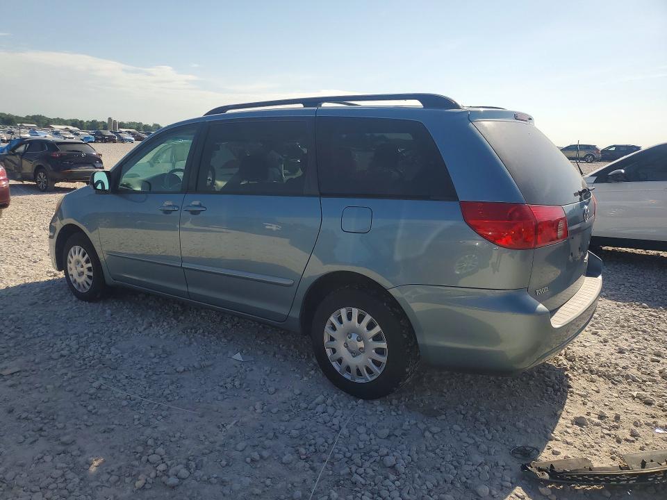 2006 Toyota Sienna VIN 5TDZA23C76S580584 COPART salvage auction — FRONT END, MI - CERTIFICATE OF TITLE, sold $275 on 2026-07-23 (photo 2)