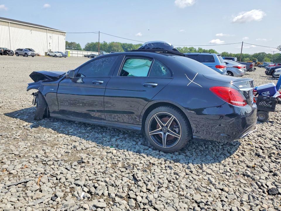 2018 Mercedes-benz C-klasse amg VIN 55SWF6EB8JU260301 COPART salvage auction — ALL OVER, NY - CERTIFICATE OF TITLE, sold $8,800 on 2026-08-19 (photo 2)