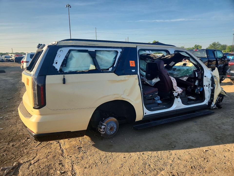 2025 Cadillac Escalade esv VIN 1GYS9PRL5SR229044 COPART salvage auction — ALL OVER, MI - DEALER ONLY CLEAN TITLE, sold $35,000 on 2026-09-11 (photo 3)