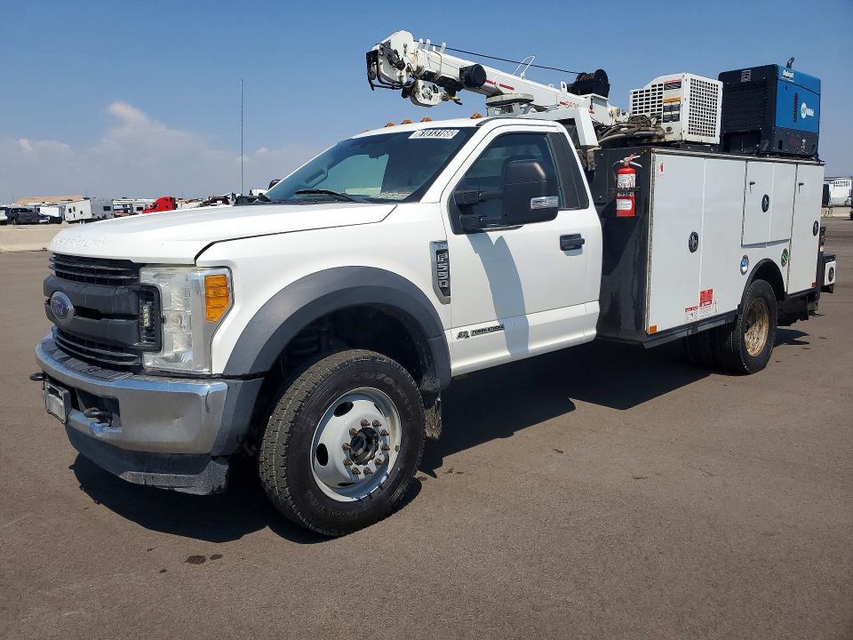 2017 Ford F-550 super duty VIN 1FDUF5HT7HED72022 — COPART salvage auction photo