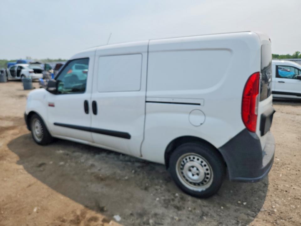 2016 Ram Promaster city VIN ZFBERFAT8G6B55075 COPART salvage auction — FRONT END, VA - CERT OF TITLE - SALVAGE, sold $800 on 2026-08-05 (photo 2)