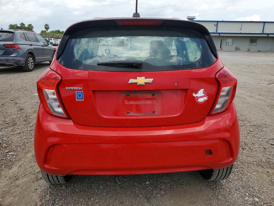 2018 Chevrolet Spark VIN KL8CA6SA5JC479897 COPART salvage auction — ROLLOVER, Tx - Salvage Vehicle Title, sold $1,050 on 2026-07-29 (photo 6)
