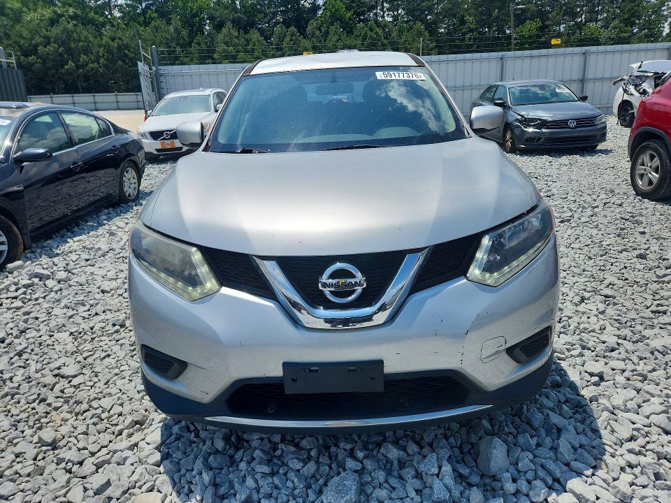 2016 Nissan Rogue VIN JN8AT2MT0GW004007 COPART salvage auction — REAR END, Ga - Cert Of Title-Salvage, sold $275 on 2026-07-23 (photo 5)