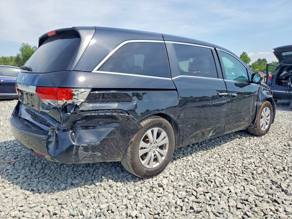 2016 Honda Odyssey VIN 5FNRL5H36GB132587 COPART salvage auction — REAR END, Oh - Cert Of Title-Salvage, sold $90 on 2026-07-30 (photo 3)