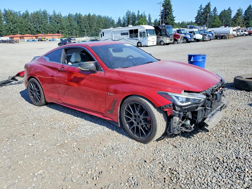 2017 Infiniti Q60 VIN JN1FV7EK2HM610746 COPART salvage auction — FRONT END, Wa - Bill Of Sale, sold $8,400 on 2026-07-14 (photo 4)