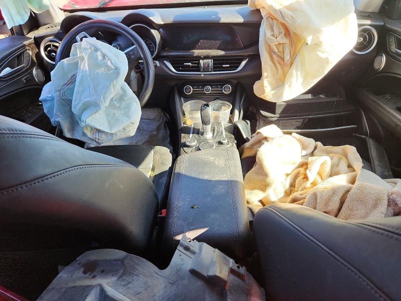 2018 Alfa romeo Stelvio VIN ZASFAKAN8J7B88506 COPART salvage auction — ROLLOVER, CA - SALVAGE CERTIFICATE, sold $700 on 2026-08-11 (photo 8)