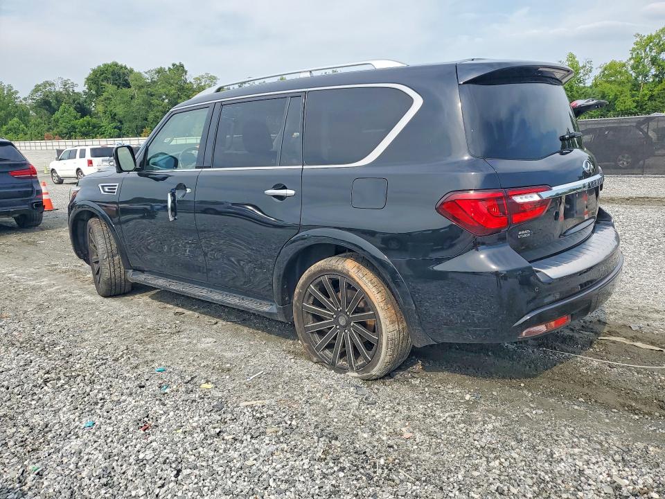 2021 Infiniti Qx80 VIN JN8AZ2AF9M9716958 COPART salvage auction — MINOR DENT/SCRATCHES, Ga - Certificate Of Title (P), sold $11,600 on 2026-08-19 (photo 2)
