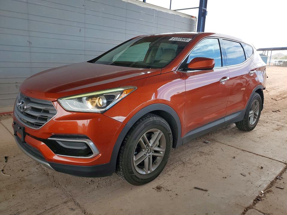 2017 Hyundai VIN 5XYZT3LB7HG457567 COPART salvage auction — REAR END, AZ - CERT OF TITLE - SALVAGE, sold $2,600 on 2026-07-28 (photo 1)