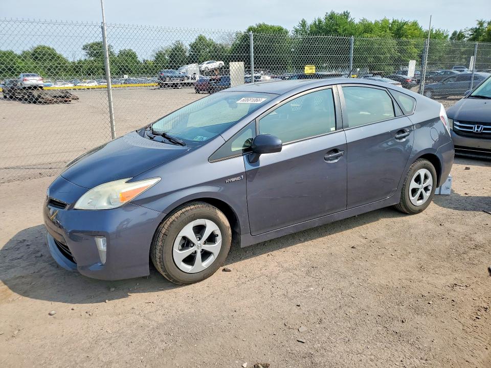 2013 Toyota Prius VIN JTDKN3DU7D5699211 COPART salvage auction — MINOR DENT/SCRATCHES, Pa - Cert Of Title, sold $2,250 on 2026-07-20 (photo 1)