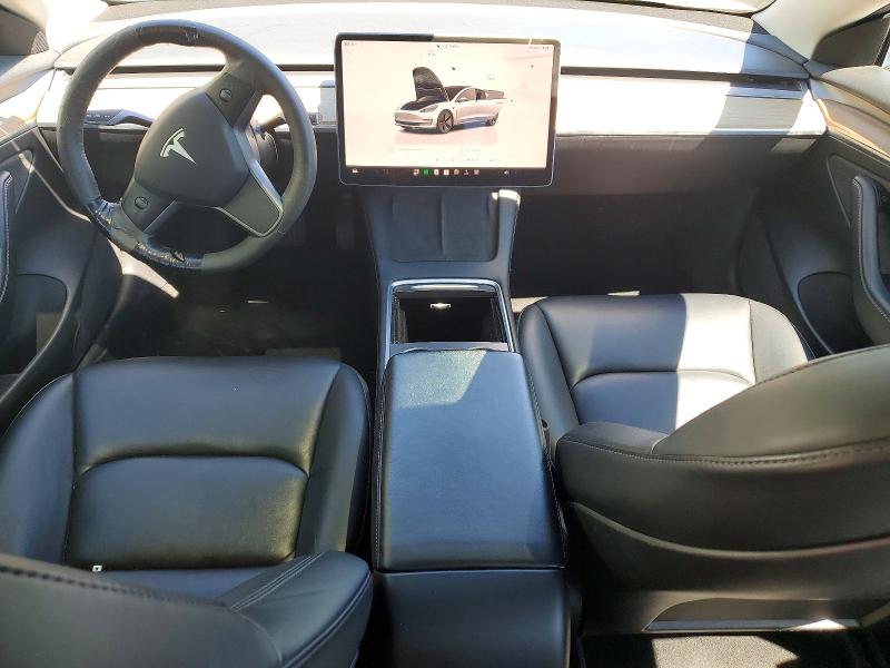 2022 Tesla Model 3 VIN 5YJ3E1EA5NF285731 COPART salvage auction — FRONT END, CA - CERTIFICATE OF TITLE, sold $250 on 2026-07-22 (photo 8)