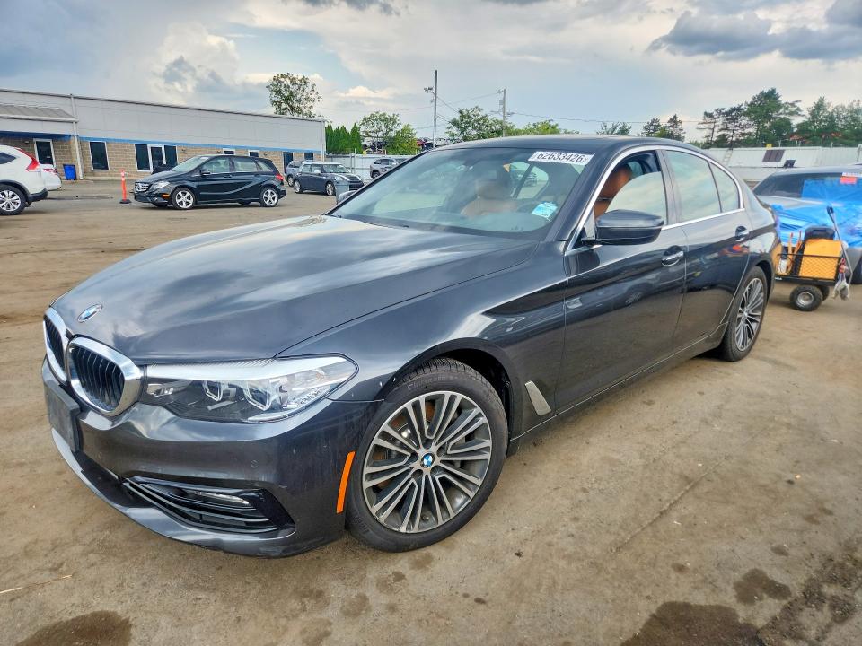 2018 BMW 5er VIN WBAJA7C56JG908556 COPART salvage auction — MECHANICAL, Ct - Cert Of Title-Salvage, sold $6,900 on 2026-08-04 (photo 1)