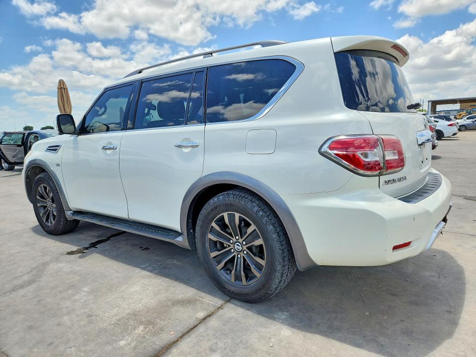 2017 Nissan Armada VIN JN8AY2NF6H9300322 COPART salvage auction — NORMAL WEAR, Ok - Certificate Of Title (P), sold $4,050 on 2026-07-20 (photo 2)