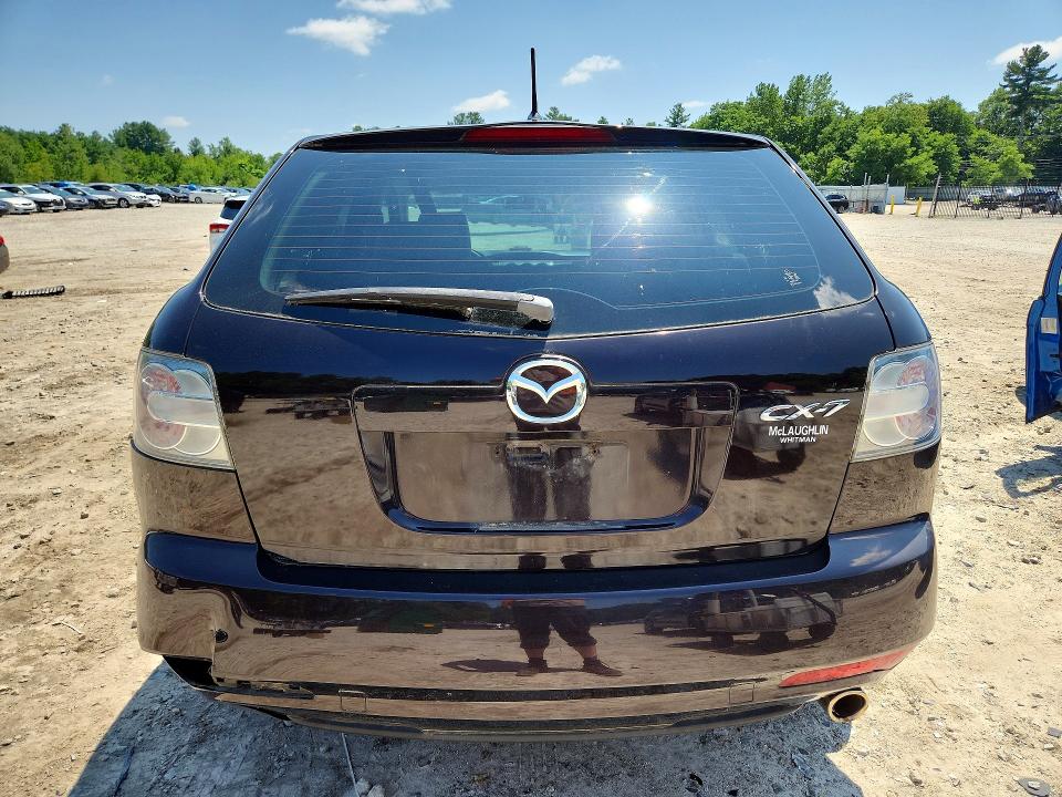 2011 Mazda Cx-7 VIN JM3ER2A51B0382857 COPART salvage auction — REAR END, MA - CERTIFICATE OF TITLE, sold $650 on 2026-07-13 (photo 6)