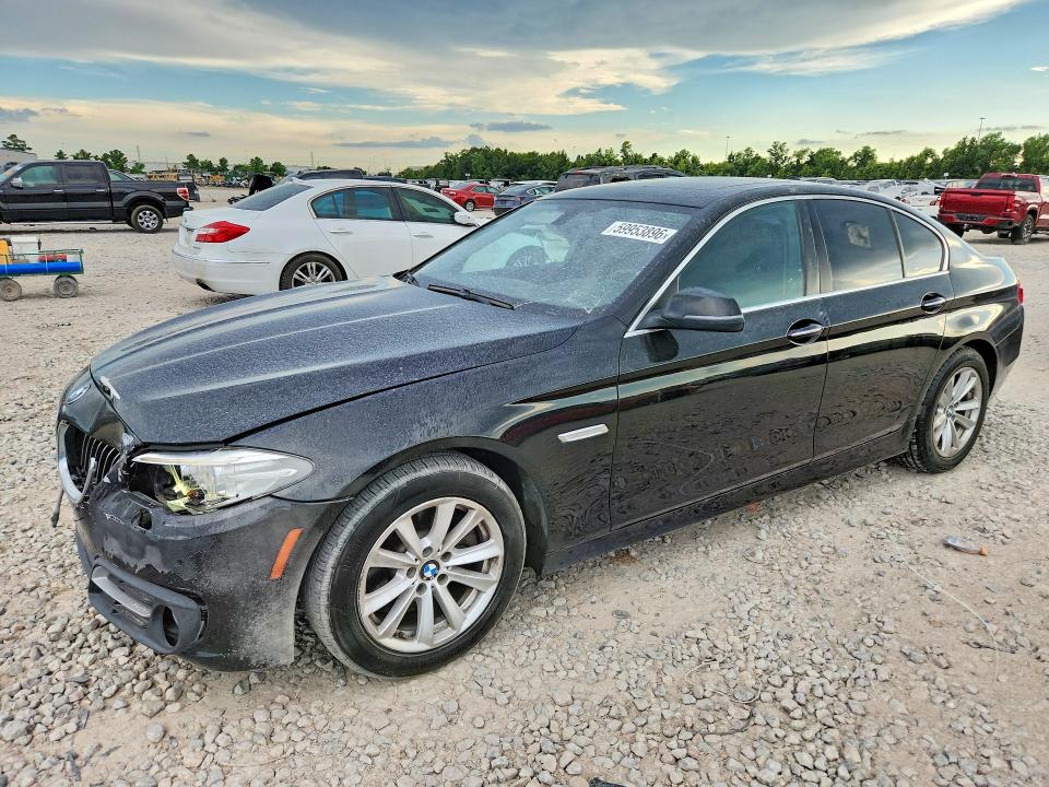 2016 BMW 5er VIN WBA5A5C58GG353818 COPART salvage auction — FRONT END, TX - CERTIFICATE OF TITLE, sold $2,650 on 2026-07-28 (photo 1)