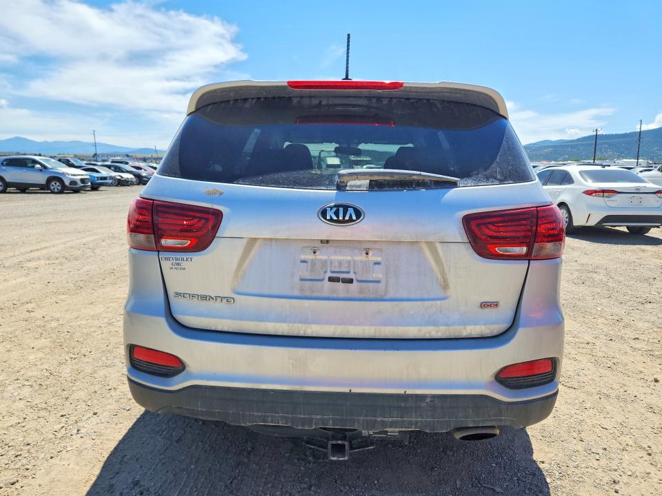 2019 Kia Sorento VIN 5XYPGDA36KG454258 COPART salvage auction — FRONT END, Mt - Certificate Of Title, sold $200 on 2026-07-28 (photo 6)