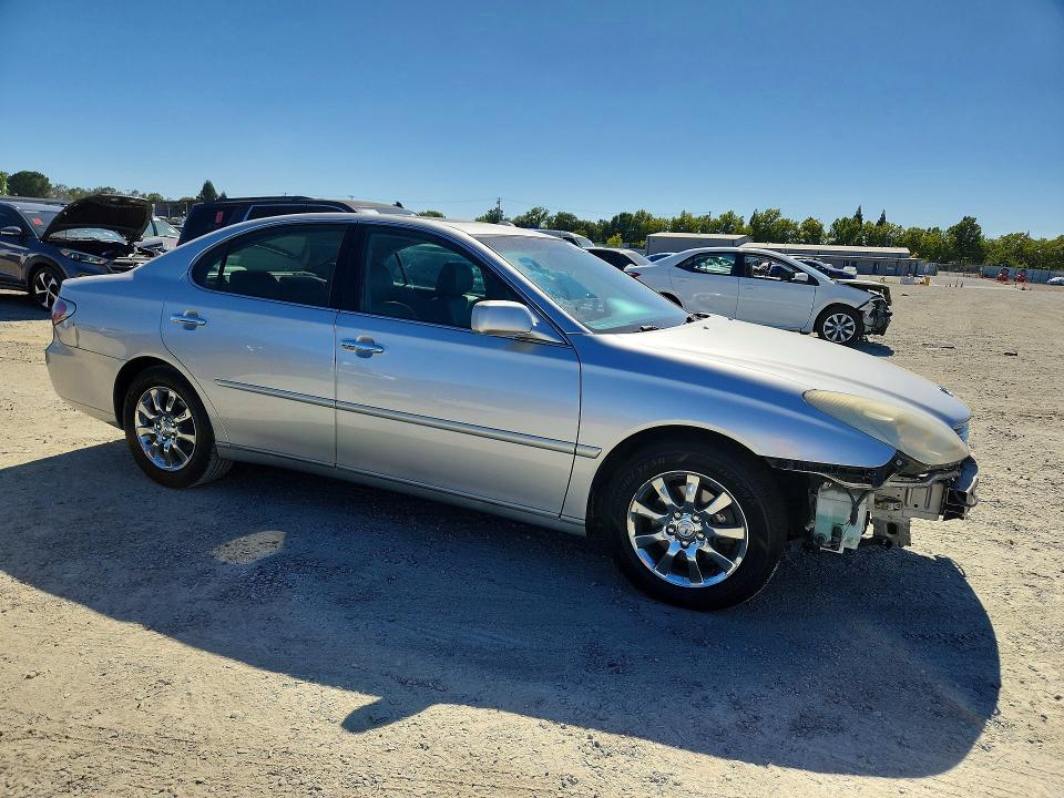2004 Lexus Es 330 VIN JTHBA30G740007987 COPART salvage auction — FRONT END, CA - SALVAGE CERTIFICATE, sold $50 on 2026-07-28 (photo 4)
