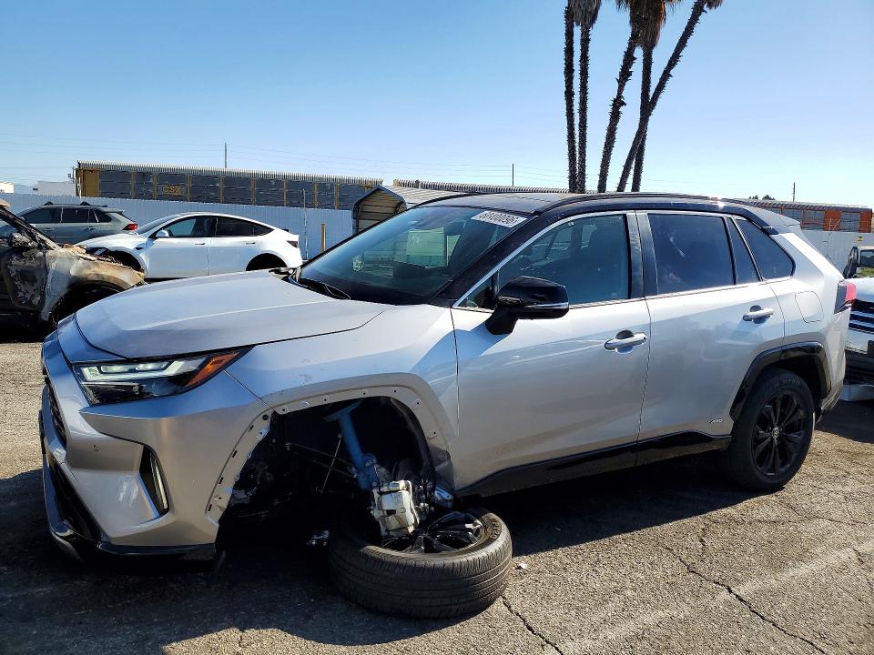 2023 Toyota Rav 4 VIN JTME6RFV4PJ037262 COPART salvage auction — FRONT END, Ca - Salvage Certificate, sold $20,900 on 2026-07-14 (photo 1)