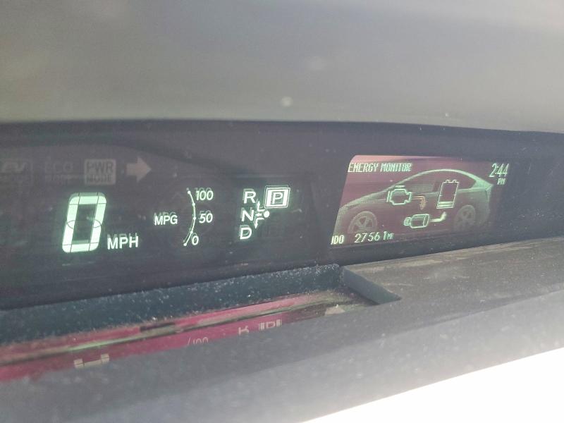 2015 Toyota Prius VIN JTDKN3DU2F0464845 COPART salvage auction — REAR END, Ca - Salvage Certificate, sold $4,500 on 2026-07-16 (photo 9)