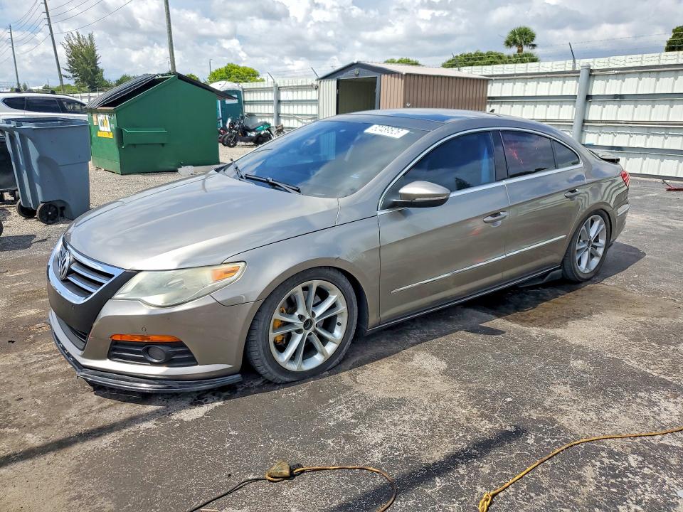 2009 Volkswagen Cc VIN WVWHL73C09E529280 COPART salvage auction — REAR END, Fl - Cert Of Title Slvg Rebuildable, sold $375 on 2026-08-10 (photo 1)