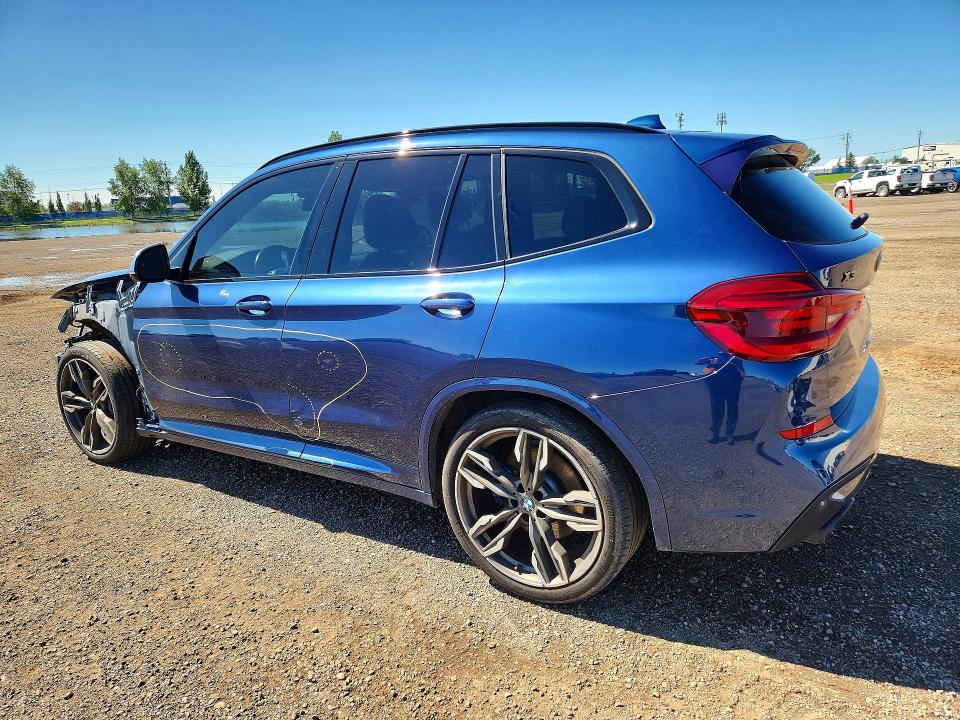 2018 BMW X3 VIN 5UXTS3C58J0Y94362 COPART salvage auction — SIDE, AB - BOS - SALVAGE, sold $1,350 on 2026-07-21 (photo 2)