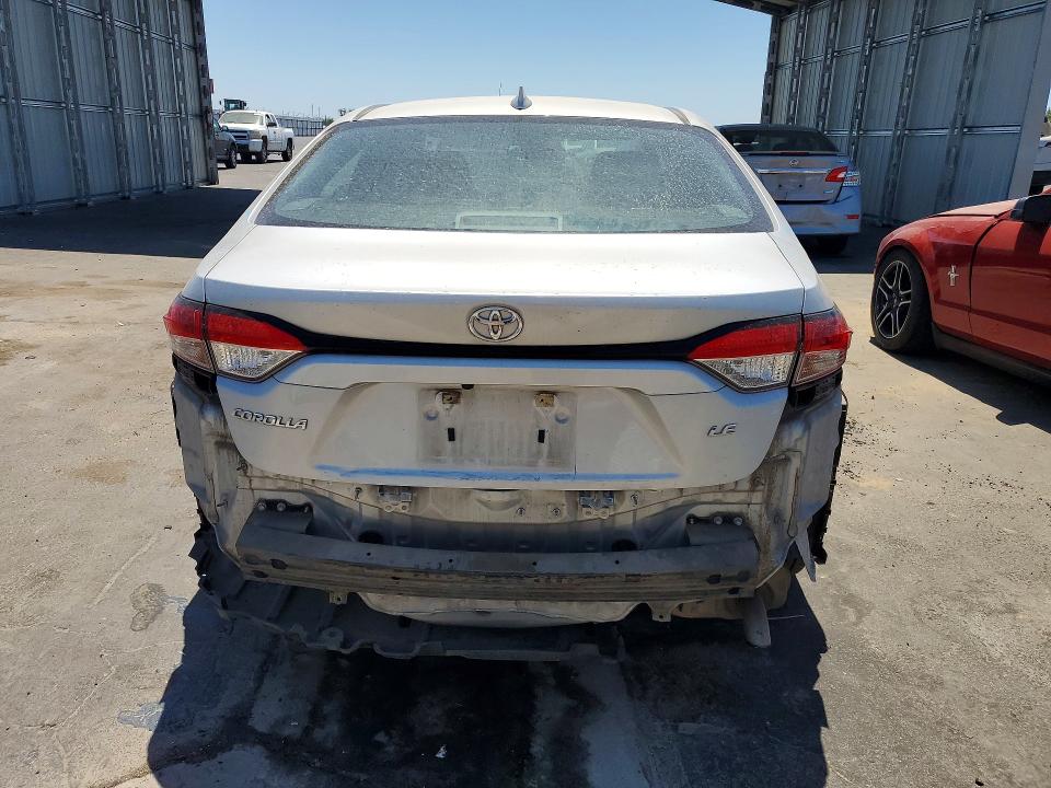 2021 Toyota Corolla VIN 5YFEPMAE7MP196257 COPART salvage auction — REAR END, Ca - Salvage Certificate, sold $5,000 on 2026-07-20 (photo 6)