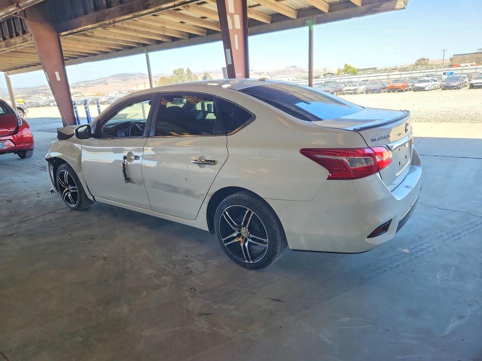 2017 Nissan Sentra VIN 3N1AB7AP3HL655032 COPART salvage auction — FRONT END, Ca - Dis/Dlr/Exp Clean W/Salv Hist, sold $1,000 on 2026-08-02 (photo 2)