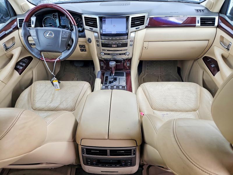 2013 Lexus Lx VIN JTJHY7AXXD4101381 COPART salvage auction — MINOR DENT/SCRATCHES, Ga - Certificate Of Title (P), sold $22,300 on 2026-07-28 (photo 8)