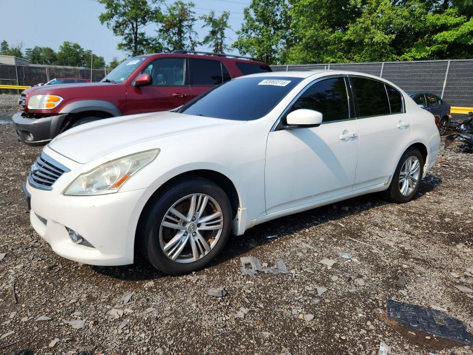 2012 Infiniti G37 VIN JN1CV6AR2CM677825 COPART salvage auction — MINOR DENT/SCRATCHES, Md - Cert Of Title-Rebuilt Salvage, sold $275 on 2026-07-31 (photo 1)