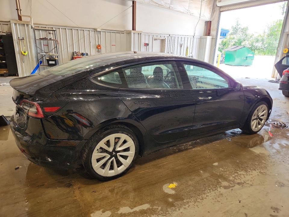 2022 Tesla Model 3 VIN 5YJ3E1EA3NF304034 COPART salvage auction — REAR END, Il - Certificate Of Title, sold $11,000 on 2026-07-22 (photo 3)