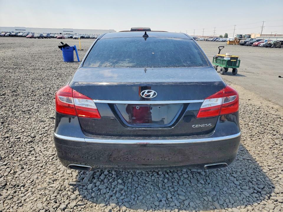 2013 Hyundai Genesis VIN KMHGC4DD8DU247609 COPART salvage auction — FRONT END, WA - BILL OF SALE, sold $600 on 2026-07-29 (photo 6)
