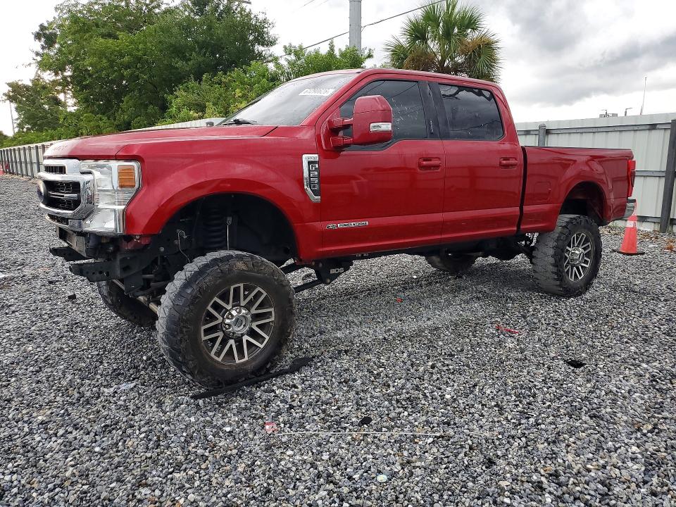 2022 Ford F-250 super duty VIN 1FT7W2BTXNED50276 COPART salvage auction — ALL OVER, Fl - Certificate Of Title, sold $24,200 on 2026-07-27 (photo 1)