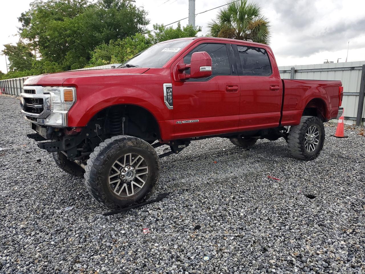 2022 Ford F-250 Super Duty VIN 1FT7W2BTXNED50276 — COPART salvage auction photo