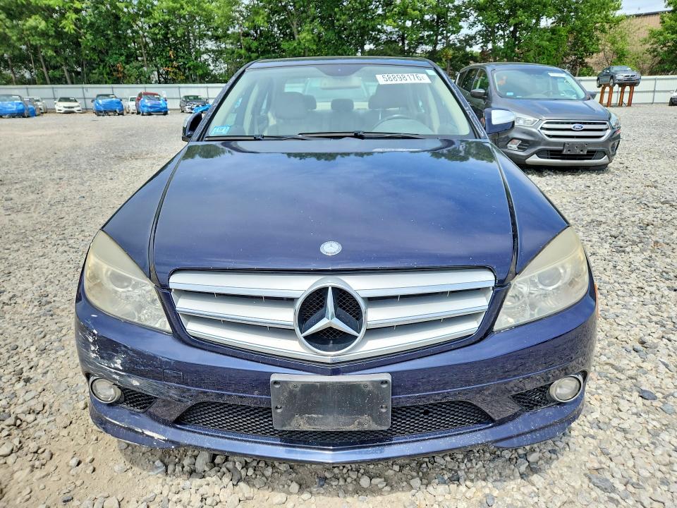 2009 Mercedes-benz C class VIN WDDGF54X19R079548 COPART salvage auction — REAR END, MA - CERT OF TITLE-RECONSTRCTD COLL, sold $125 on 2026-07-30 (photo 5)