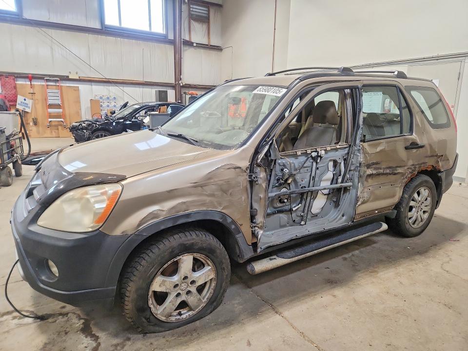 2006 Honda Cr-v VIN JHLRD78576C807596 COPART salvage auction — SIDE, AB - BOS - SALVAGE, sold $450 on 2026-07-23 (photo 1)