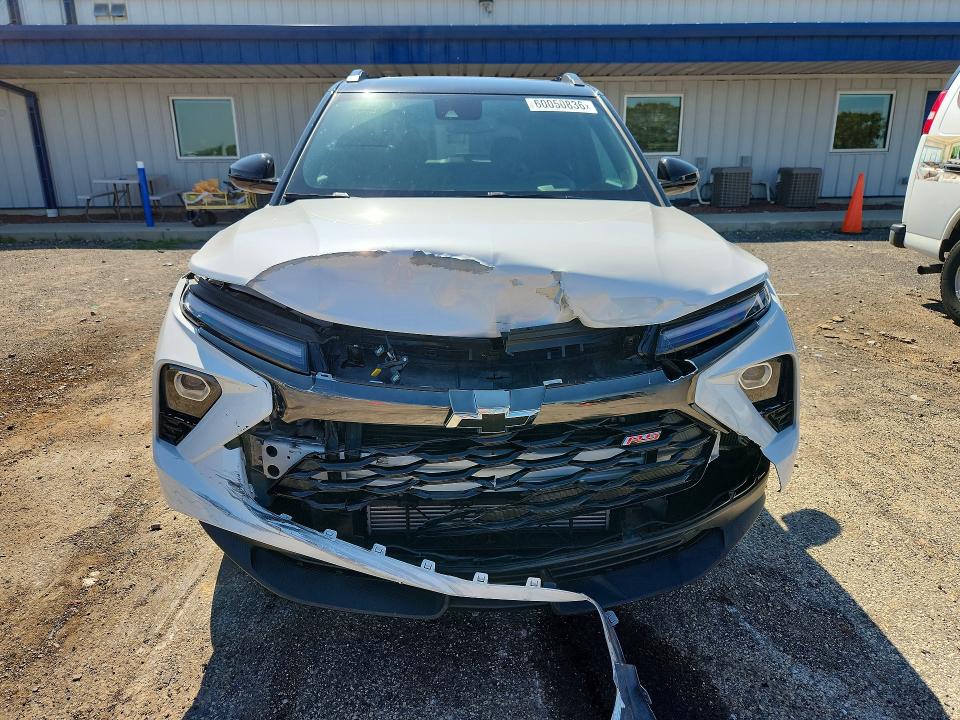 2025 Chevrolet Trailblazer VIN KL79MUSL9SB025140 COPART salvage auction — FRONT END, Wi - Cert Of Title-Salvage Vehicle, sold $2,300 on 2026-07-21 (photo 5)