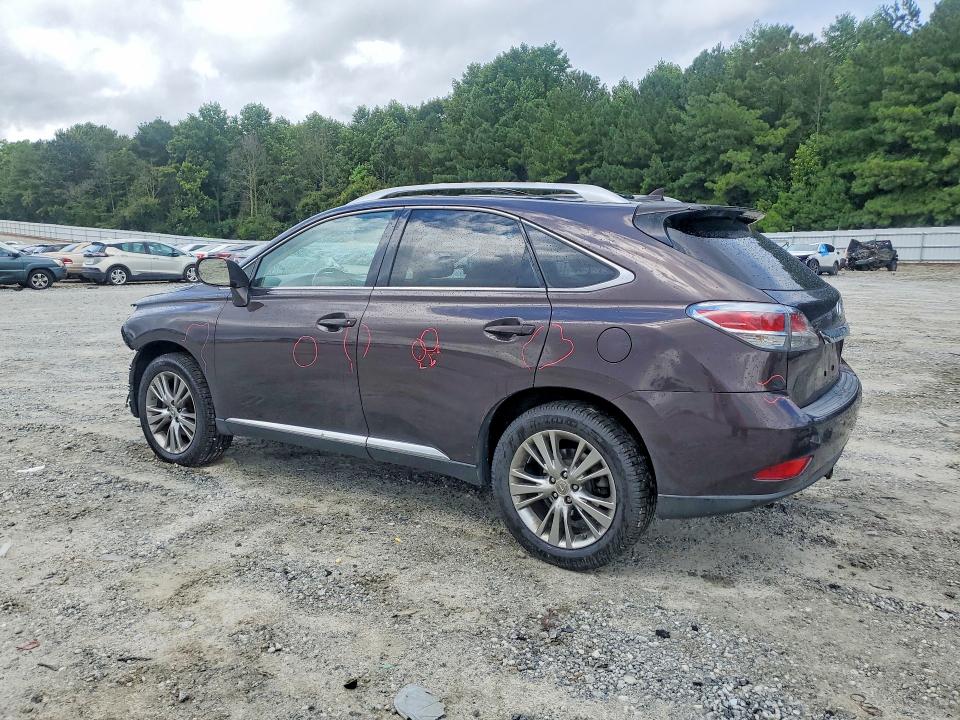 2013 Lexus Rx VIN JTJBK1BA6D2023028 COPART salvage auction — FRONT END, Ga - Cert Of Title-Salvage, sold $2,950 on 2026-07-22 (photo 2)