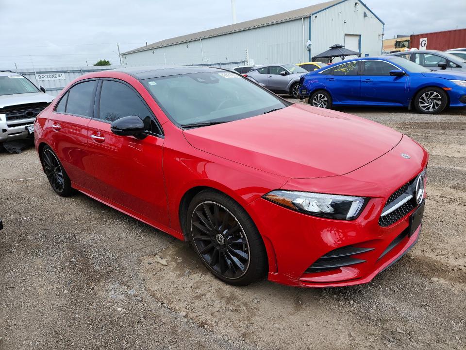 2020 Mercedes-benz A-klasse VIN WDD3G4FB9LW041825 COPART salvage auction — REAR END, On - Permit No Brand - Unfit, sold $225 on 2026-08-04 (photo 4)