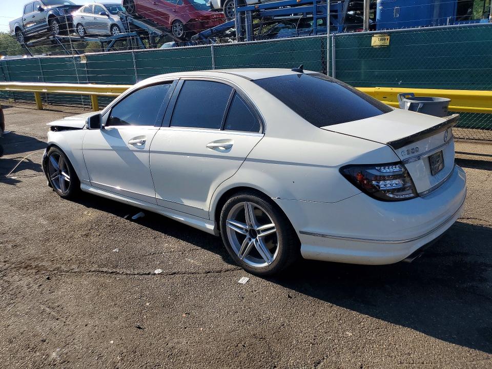 2010 Mercedes-benz C class VIN WDDGF8BBXAF432576 COPART salvage auction — FRONT END, CO - PUBLIC - SALVAGE TITLE (P), sold $325 on 2026-08-06 (photo 2)