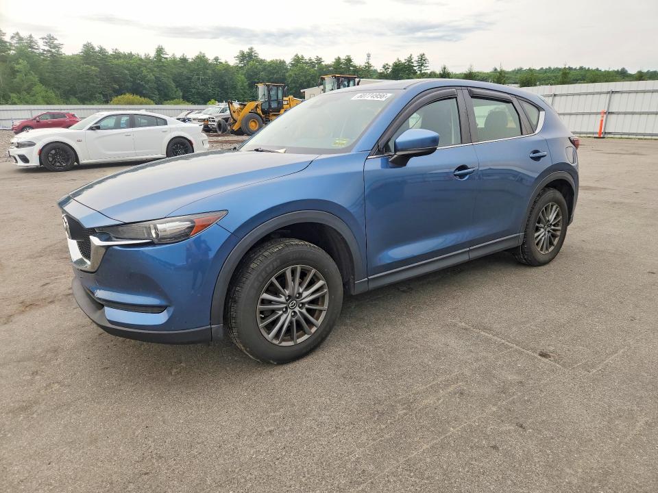 2017 Mazda Cx-5 VIN JM3KFBBL8H0117564 COPART salvage auction — REAR END, ME - CERT OF TITLE-SALVAGE COLLISIO (P), sold $4,450 on 2026-07-24 (photo 1)