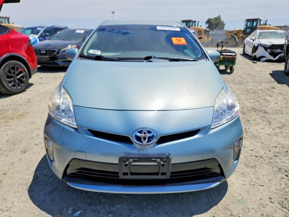 2015 Toyota Prius VIN JTDKN3DU6F1904348 COPART salvage auction — REAR END, Ca - Salvage Certificate, sold $475 on 2026-07-28 (photo 5)