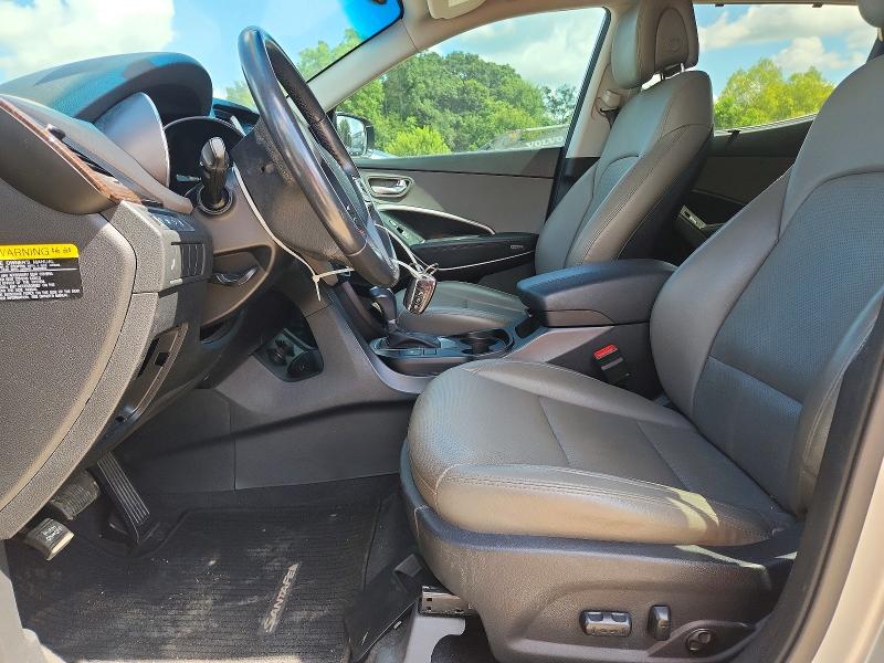 2017 Hyundai Santa fe VIN 5XYZU3LA4HG380743 COPART salvage auction — REAR END, Al - Cert Of Title-Salvage Title, sold $2,950 on 2026-07-14 (photo 7)