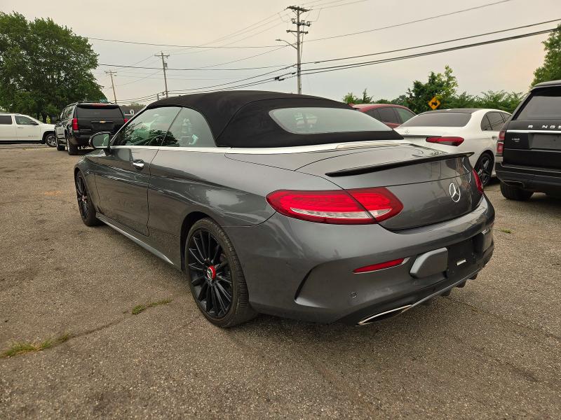 2017 Mercedes-benz C class VIN WDDWK4JB8HF422656 COPART salvage auction — NORMAL WEAR, Mi - Certificate Of Title (P), sold $13,100 on 2026-07-31 (photo 3)
