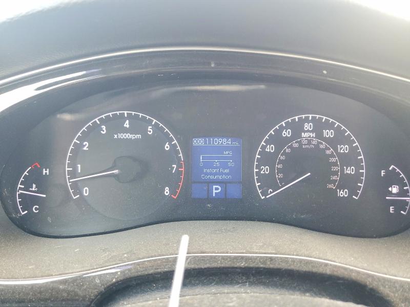 2012 Hyundai Genesis VIN KMHGC4DD8CU196420 COPART salvage auction — HAIL, Oh - Cert Of Title-Salvage, sold $900 on 2026-07-20 (photo 9)
