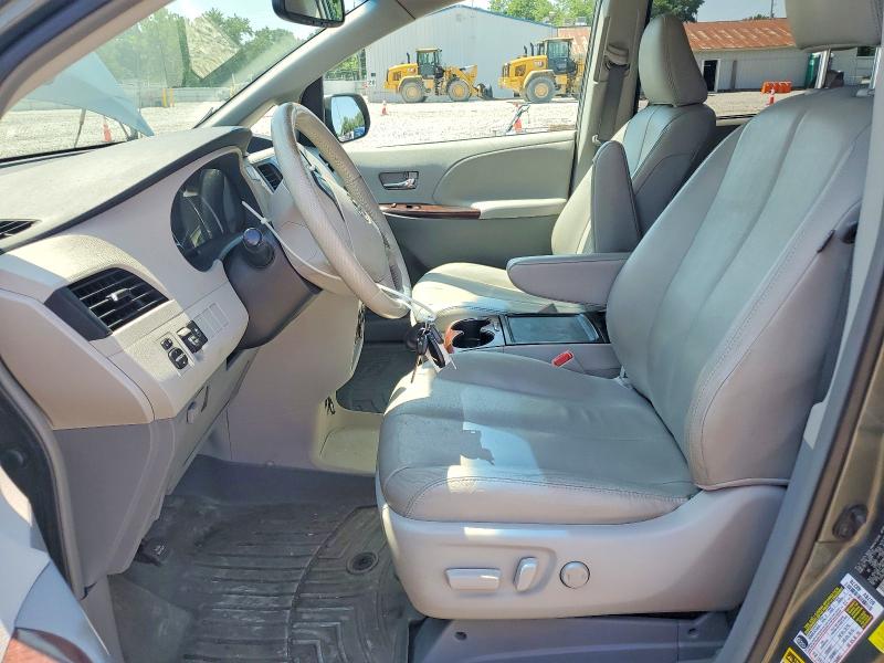 2013 Toyota Sienna VIN 5TDYK3DC2DS377998 COPART salvage auction — FRONT END, Oh - Cert Of Title-Salvage, sold $1,350 on 2026-07-24 (photo 7)