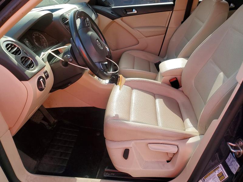 2016 Volkswagen Tiguan VIN WVGAV7AX1GW539109 COPART salvage auction — FRONT END, Fl - Cert Of Title Slvg Rebuildable, sold $1,000 on 2026-07-22 (photo 7)