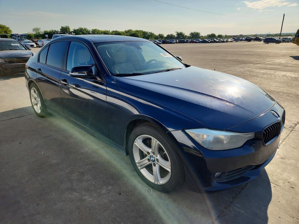 2014 BMW 3er VIN WBA3B1G51ENS77813 COPART salvage auction — SIDE, Tx - Certificate Of Title (P), sold $250 on 2026-07-20 (photo 4)
