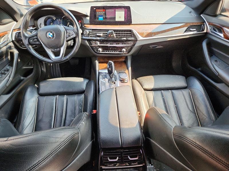 2018 BMW 5 series VIN WBAJA7C55JWC75489 COPART salvage auction — FRONT END, WV - CERTIFICATE OF TITLE (P), sold $7,400 on 2026-08-03 (photo 8)