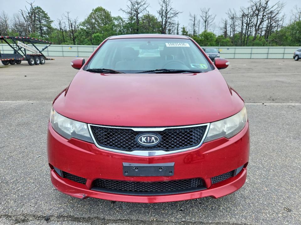 2010 Kia Forte VIN KNAFU4A28A5257494 COPART salvage auction — REAR END, Ny - Mv-907A Salvage Certificate, sold $475 on 2026-07-13 (photo 5)